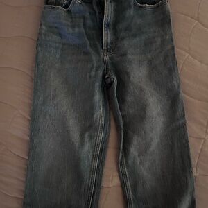 Abercrombie & Fitch Dark Blue Straight Leg Jeans